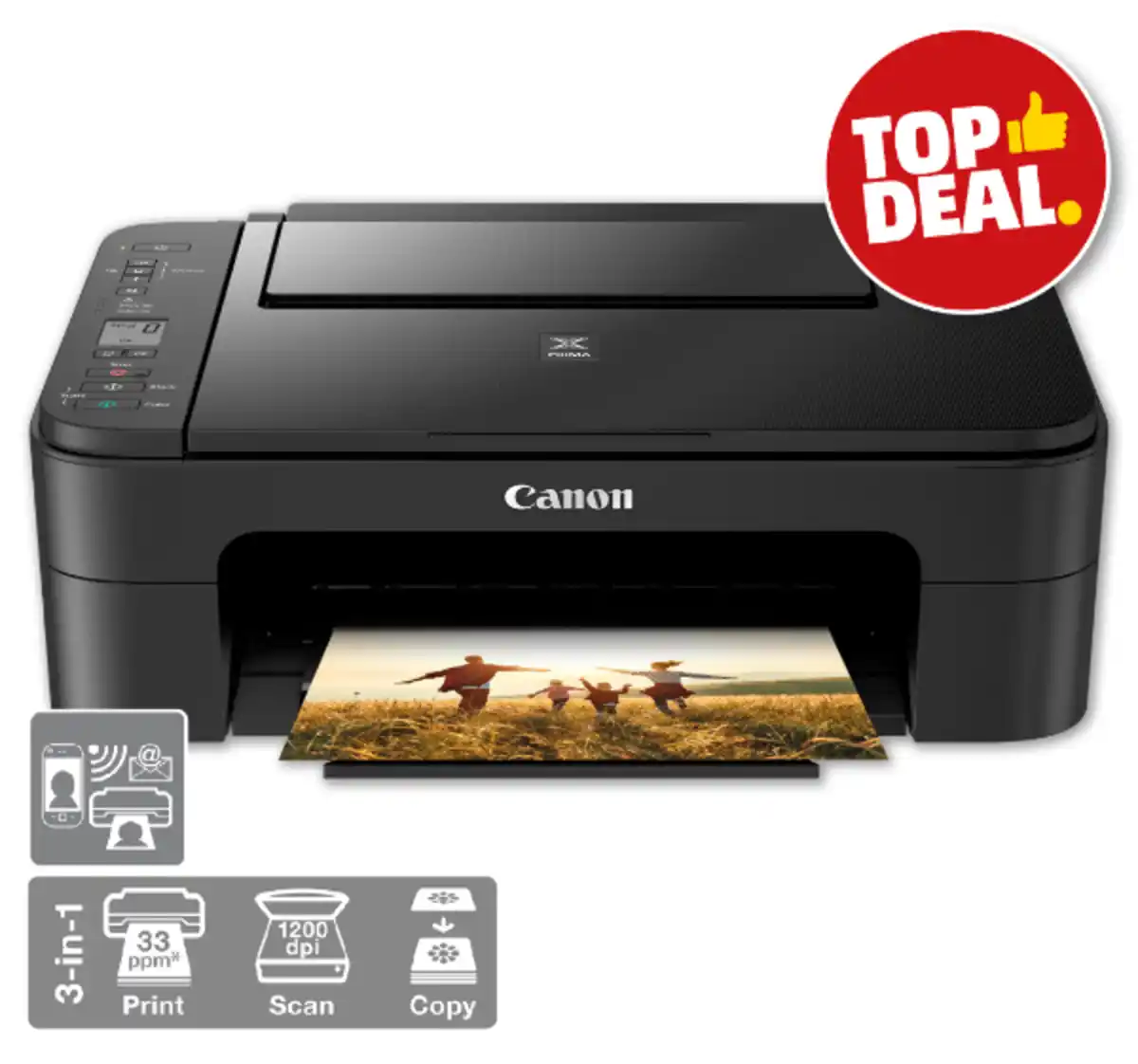Bild 1 von CANON Multifunktionsgerät PIXMA TS3350*