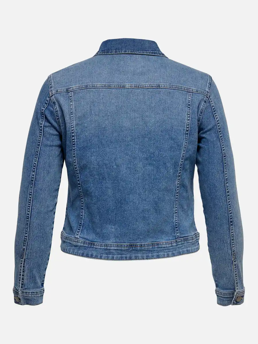 Bild 2 von Only Carmakoma CARWESPA LS JACKET LI Jeansjacke Blau