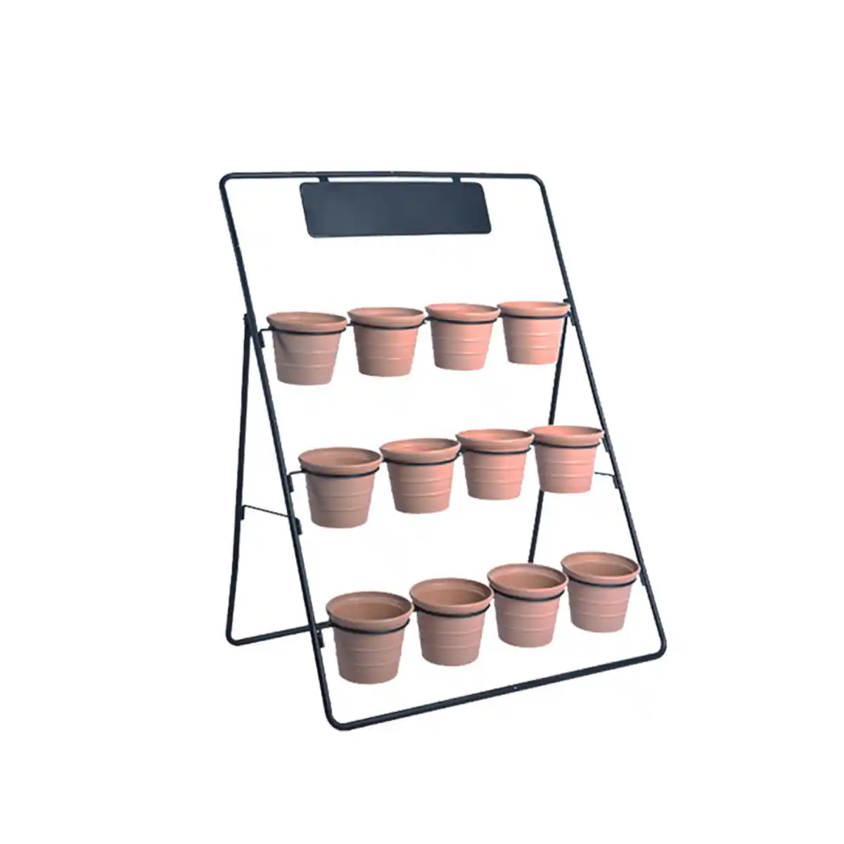 Bild 1 von Blumengestell, ca. 77 x 52 x 96 cm - Schwarz