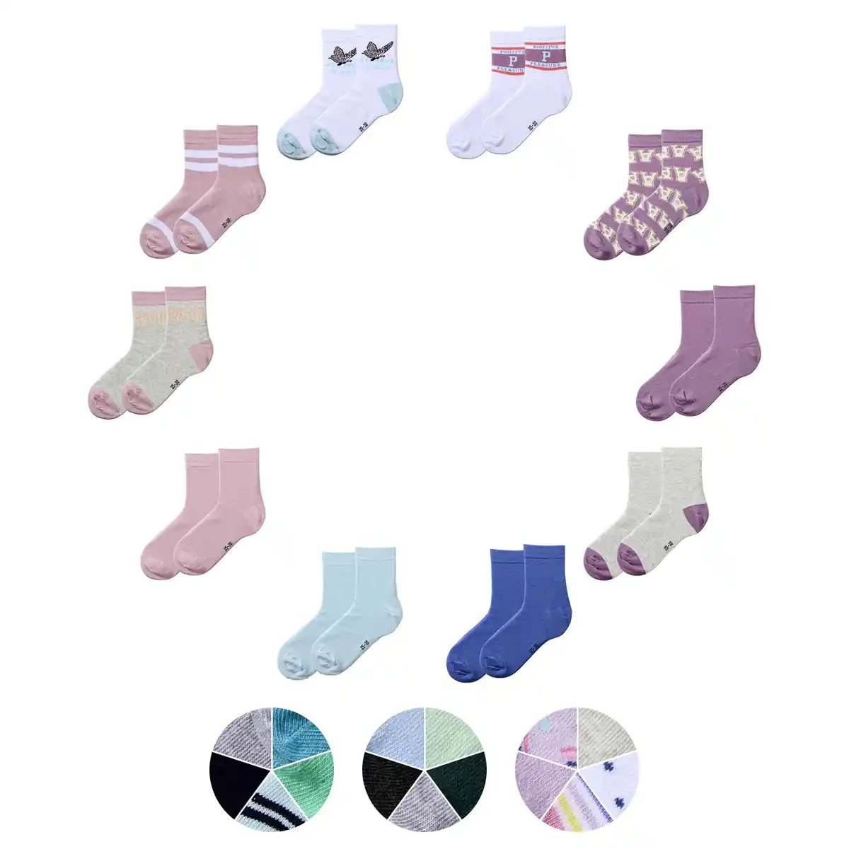 Bild 1 von LILY & DAN Kinder-Socken, 10er-Pack