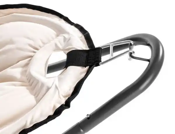 Bild 4 von Garten Schaukelliege mit Hängematte & Schirm - Beige