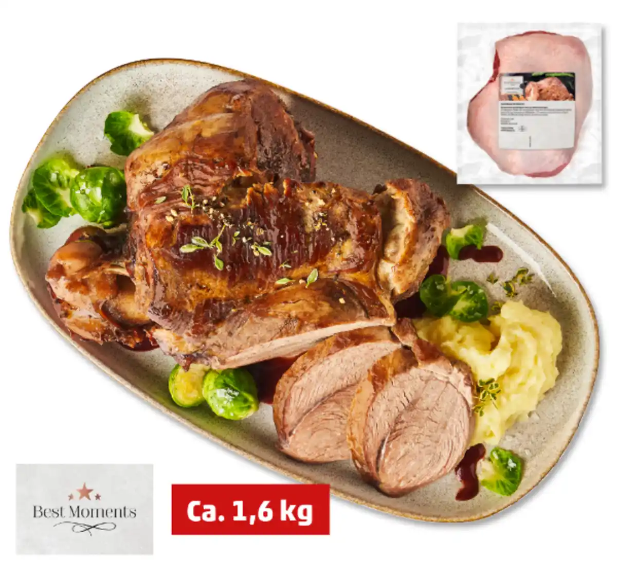 Bild 1 von BEST MOMENTS Frische Lammkeule*