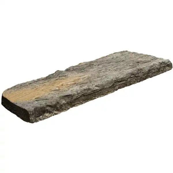 Bild 1 von EHL Platte in Bahnschwellen-Optik naturfarben 67,5 x 22,5 x 4 - 5 cm