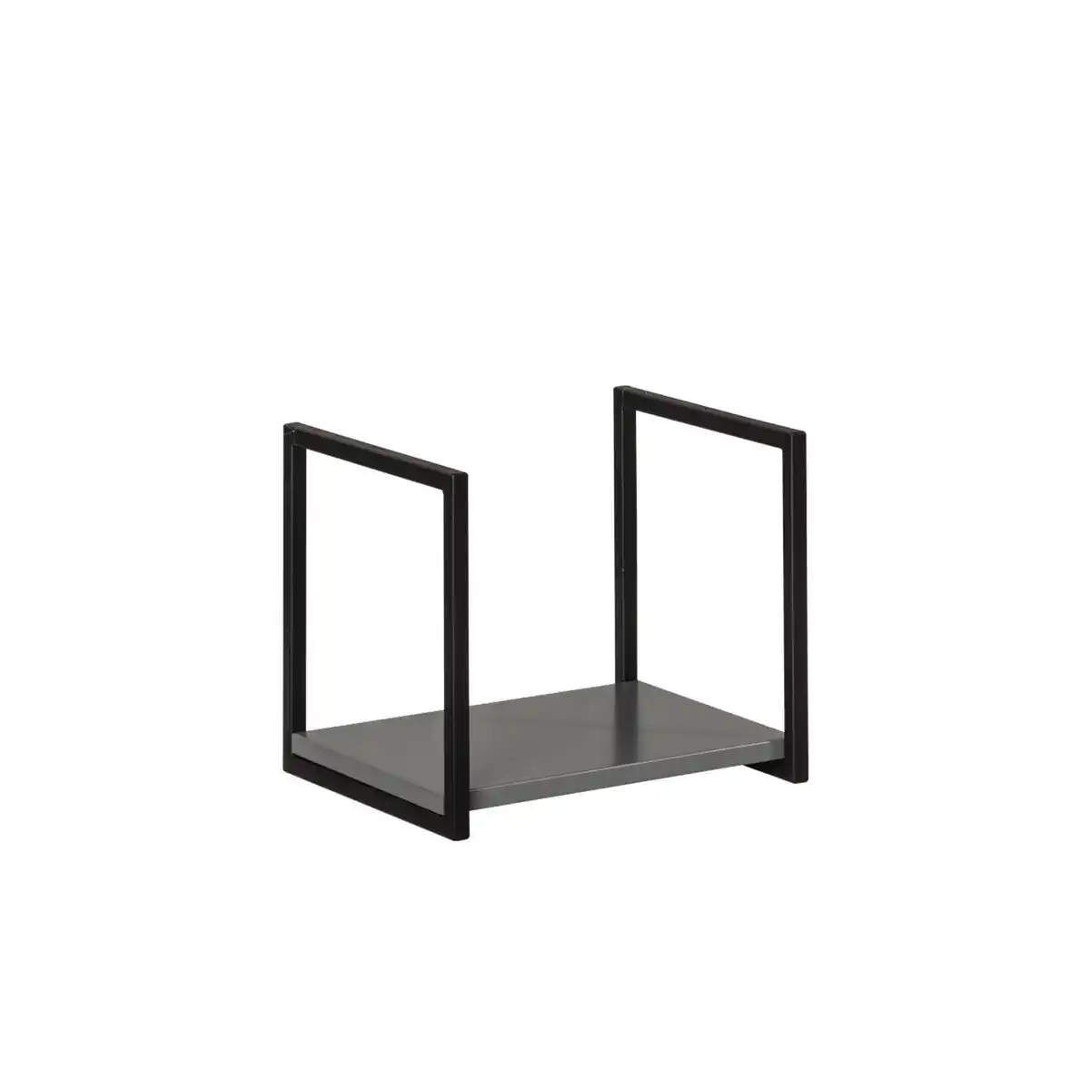 Bild 1 von Fackelmann Unterregal 'New York' grau, schwarz 33 x 28 x 28 cm