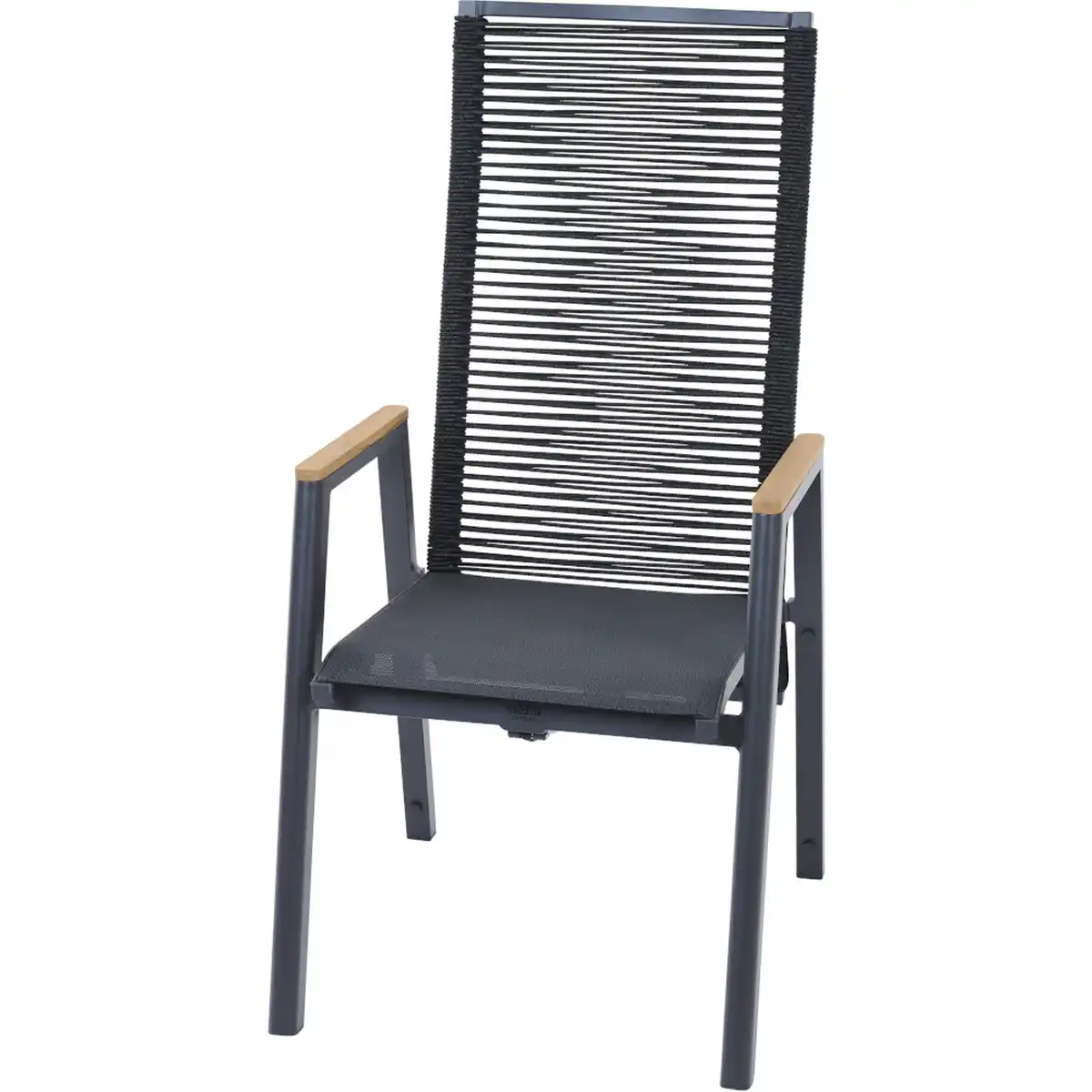 Bild 1 von Siena Garden Sessel 'Bologna' anthrazit/matt 46 x 113 x 77 cm