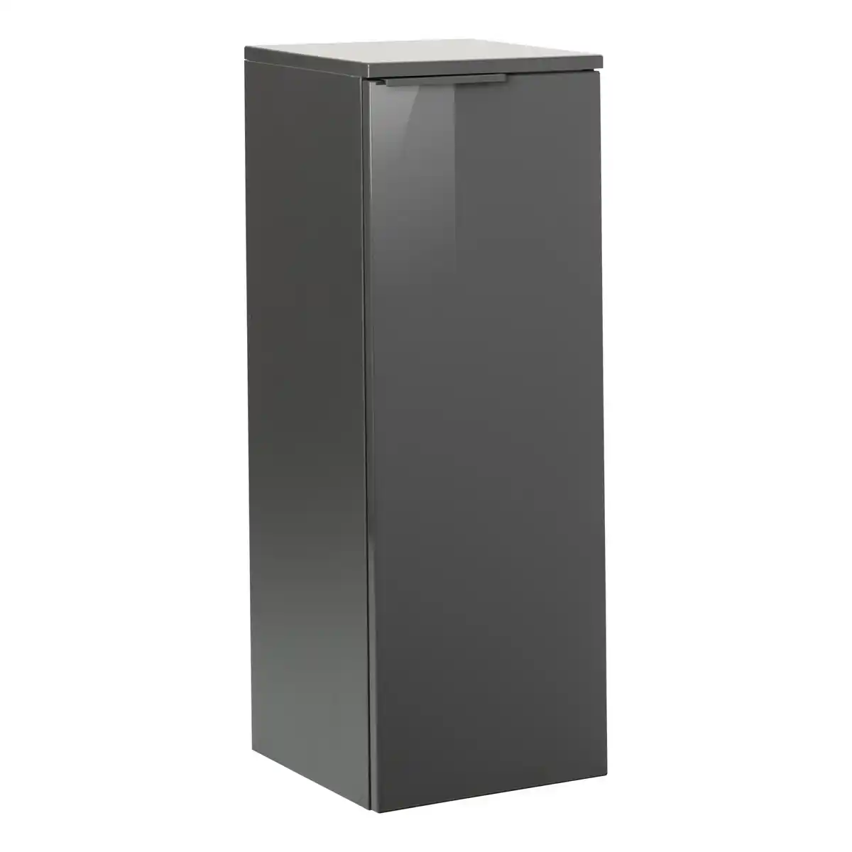 Bild 1 von Fackelmann Unterschrank 'Luna' anthrazit glänzend 30,5 x 83 x 32 cm