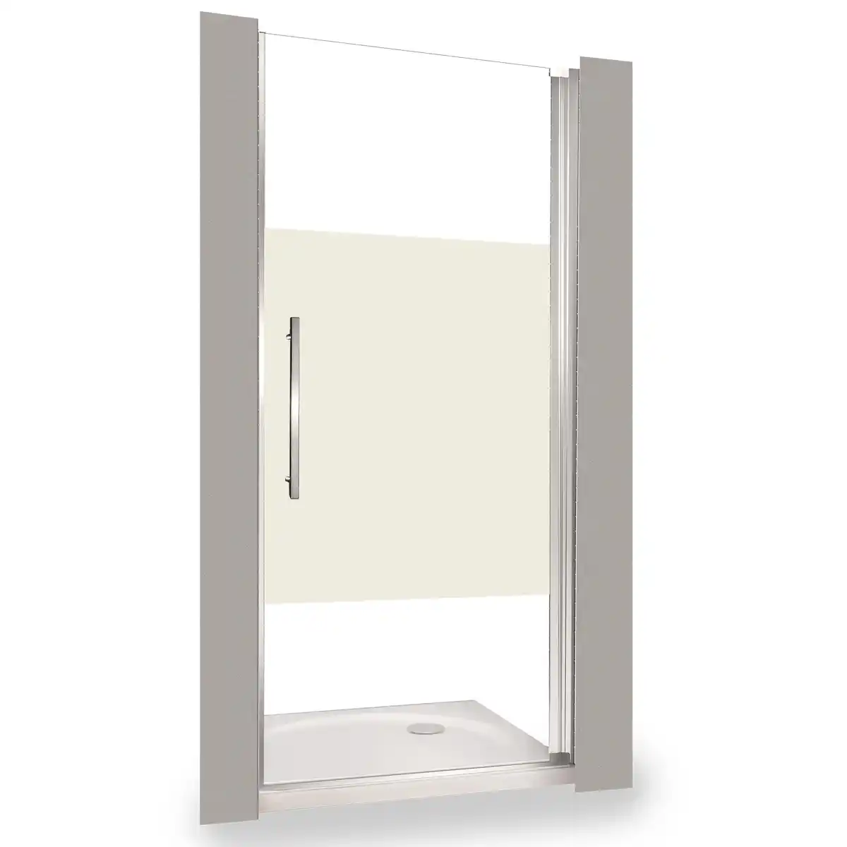 Bild 1 von toom Drehtür 'Beta Intima' 80 x 190 cm titan