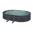 Bild 1 von GRE Stahlwandpool-Set 'Kea' 610 x 375 x 120 cm mit Sicherheitsleiter und Sandfilteranlage