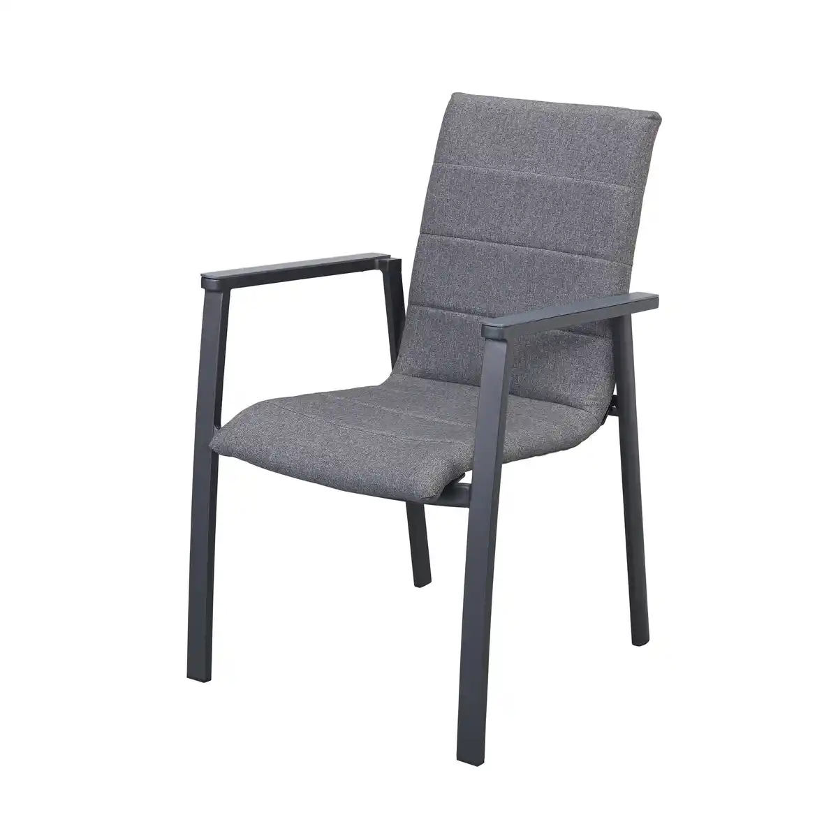 Bild 1 von Stapelstuhl 'Chiara' grau 56 x 65 x 89 cm