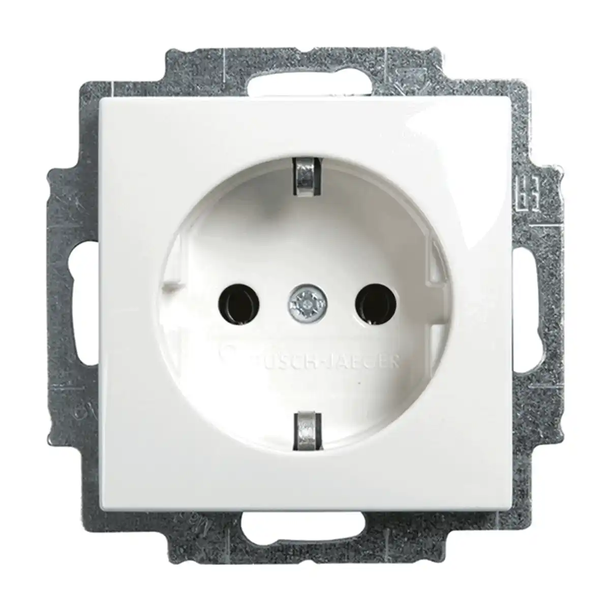 Bild 1 von Busch-Jäger Schuko-Steckdose 'Balance SI' alpinweiß