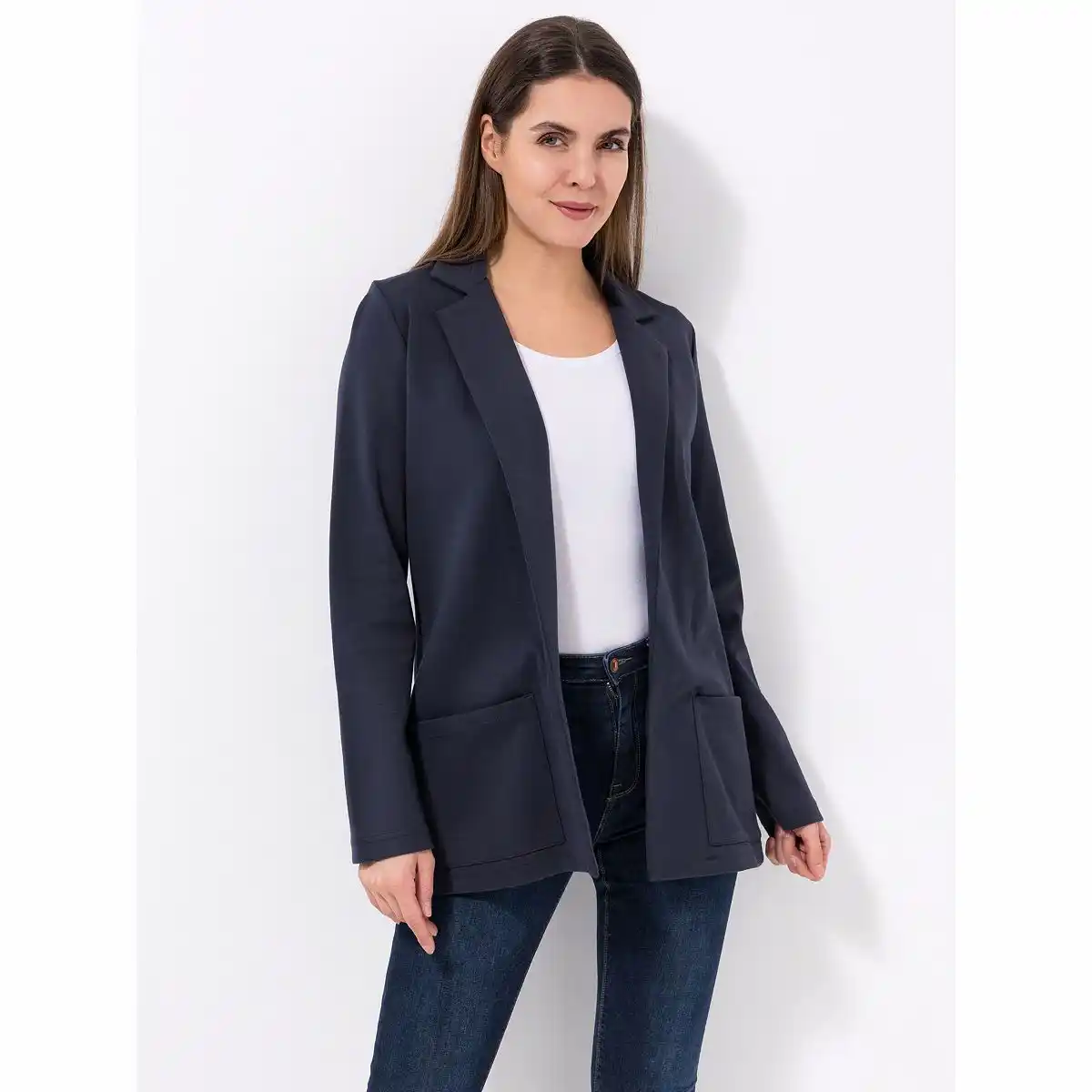 Bild 1 von Green Cotton by Peter Hahn Blazer, 1/1-Arm Style Elise Reverskragen