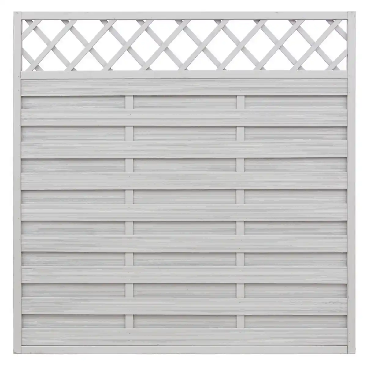 Bild 1 von andrewex Sichtschutzzaun 'Hamburg' 180 x 180 cm Kiefer grau