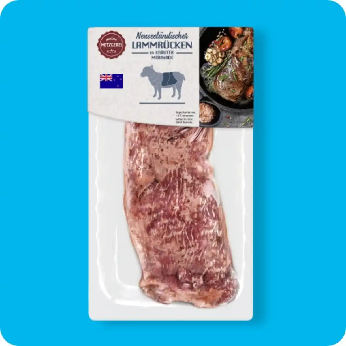Bild 1 von MEINE METZGEREI Lammrücken, mariniert, In Kräutermarinade