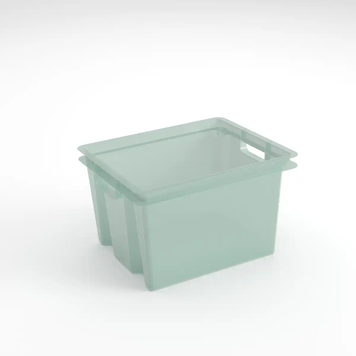 Bild 1 von Curver Aufbewahrungsbox 'Vulcano Style' grün/transluzent 30 l