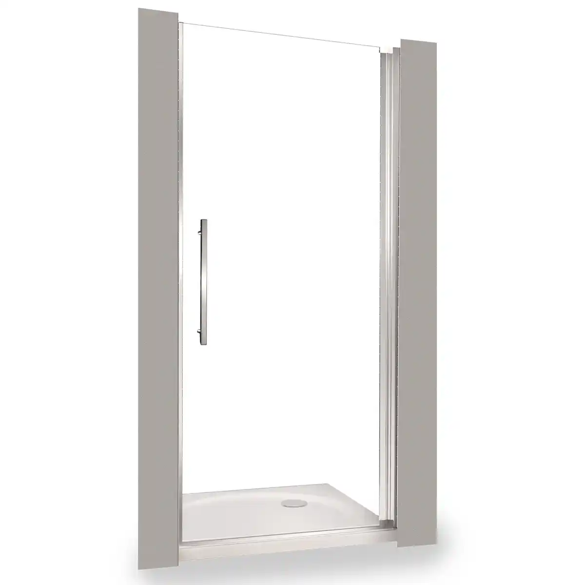 Bild 1 von toom Drehtür 'Beta' 80 x 190 cm titan