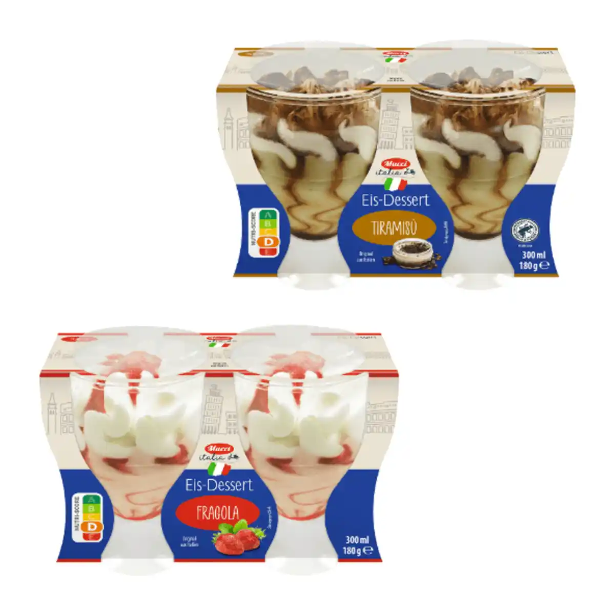 Bild 1 von MUCCI Eisdessert im Becher 300ml