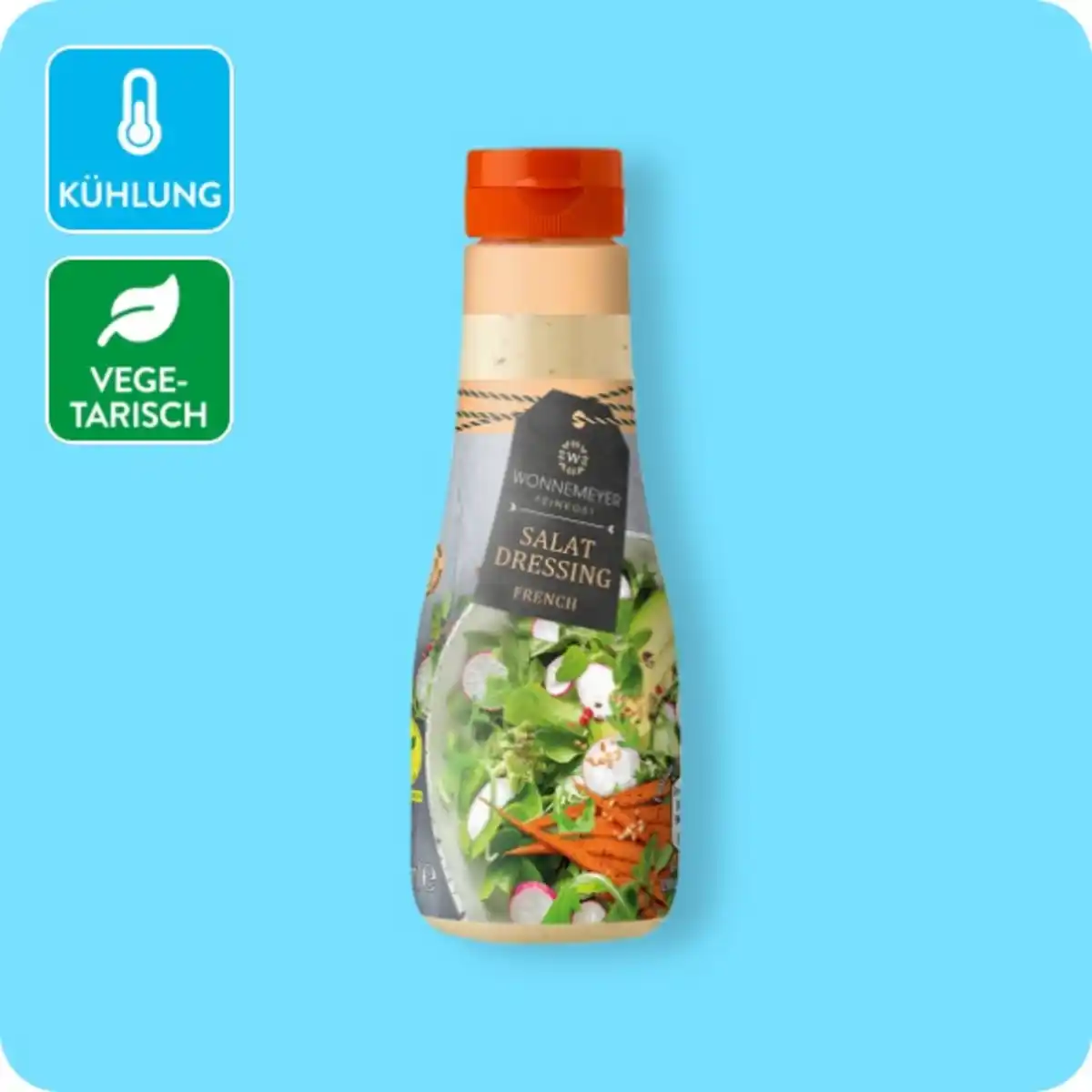 Bild 1 von WONNEMEYER Salatdressing, versch. Sorten