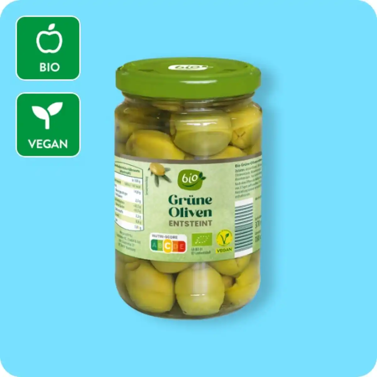 Bild 1 von BIO Griechische Oliven, Grün oder Kalamata