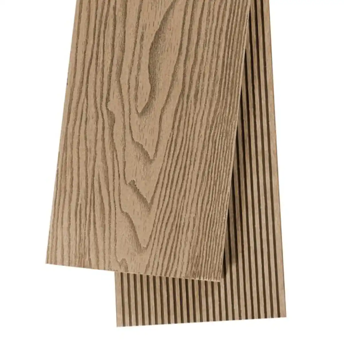 Bild 1 von WPC Terrassendielen Samana Premium Komplettset (inkl. Unterkonstruktion) - 20 m² Teak