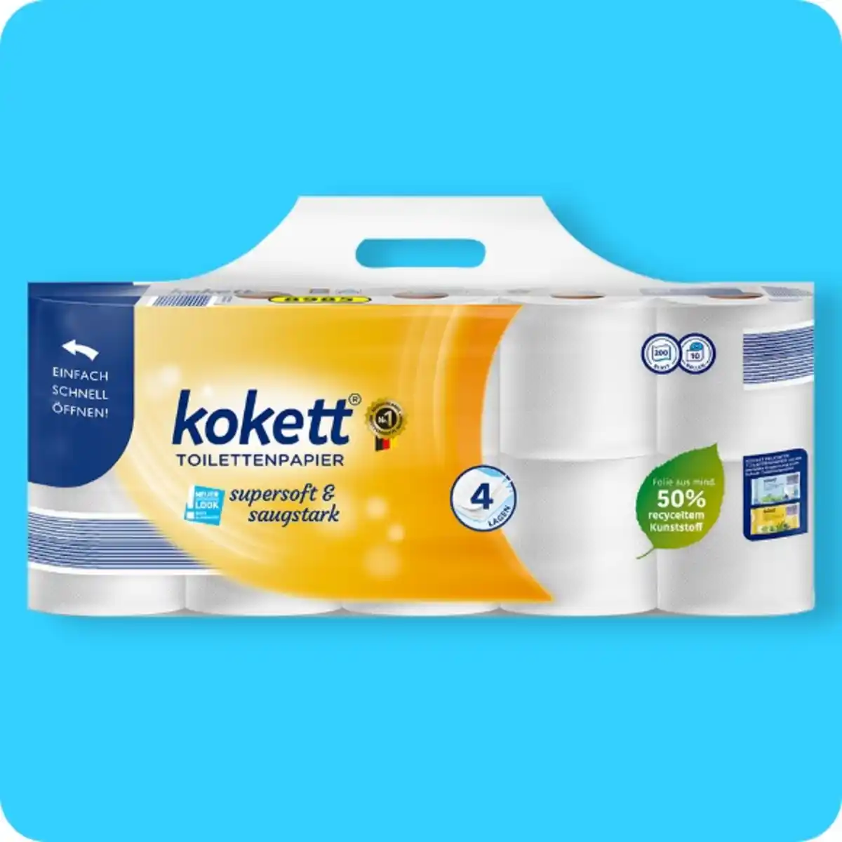 Bild 1 von KOKETT Toilettenpapier⁴, 4-lagig