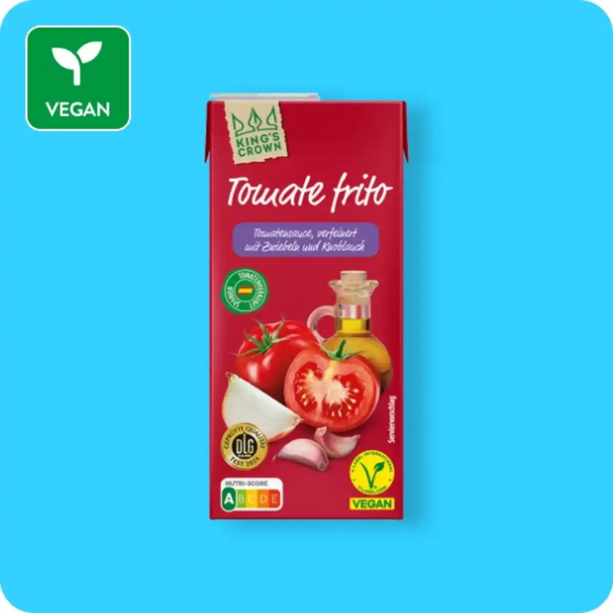 Bild 1 von KING'S CROWN Tomate frito, Passierte Tomaten