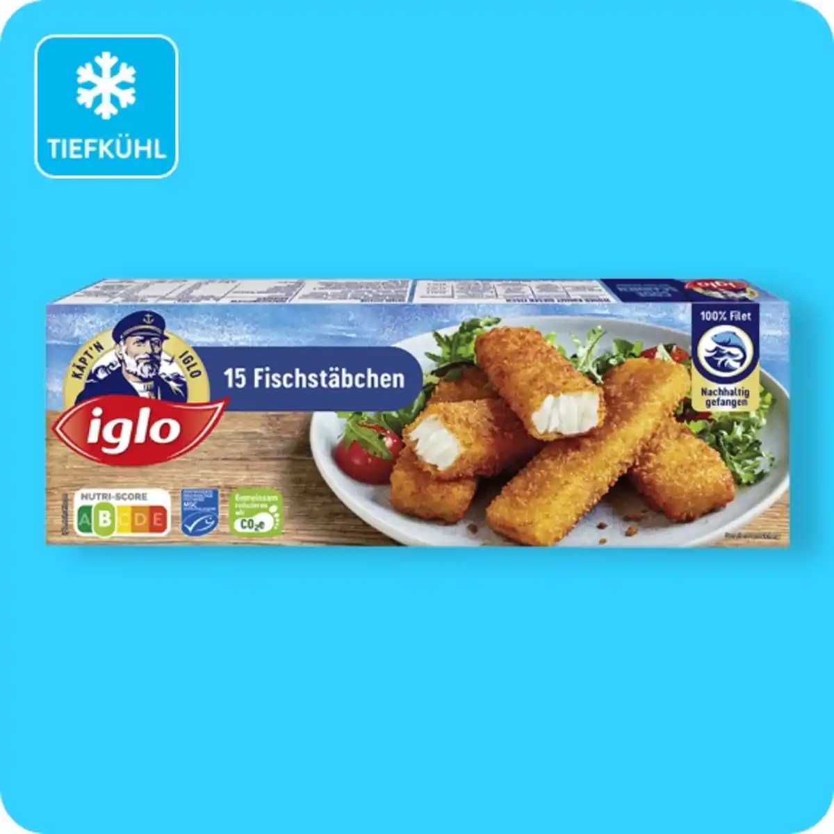 Bild 1 von IGLO Fischstäbchen, 15 Stück