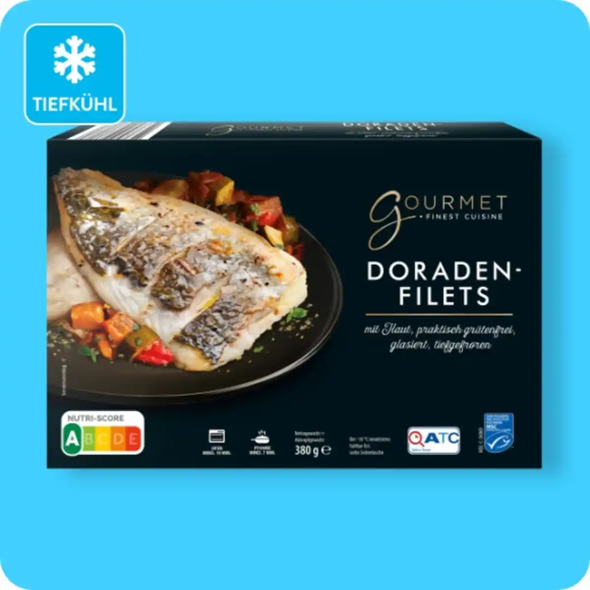 Bild 1 von GOURMET FINEST CUISINE Doradenfilets, Mit Haut