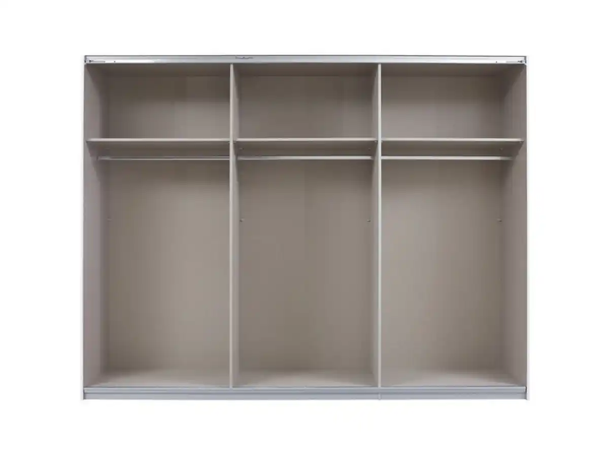 Bild 2 von rauch ORANGE rauch ORANGE KULMBACH Schwebetürenschrank 3-trg., alpinweiß mit Spiegel