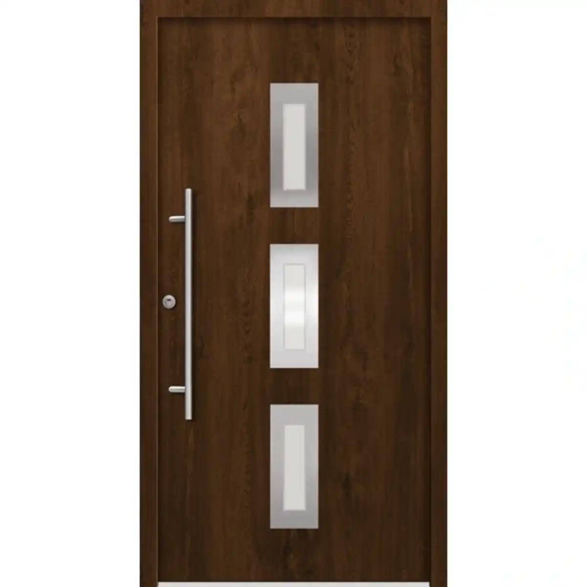 Bild 1 von Sicherheitshaustür »PULA Prime RC2«, Aluminium, in nussbaum