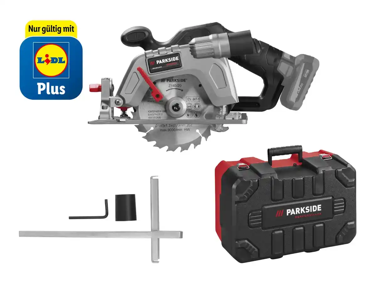 Bild 1 von PARKSIDE PERFORMANCE® Akku-Handkreissäge 12 V