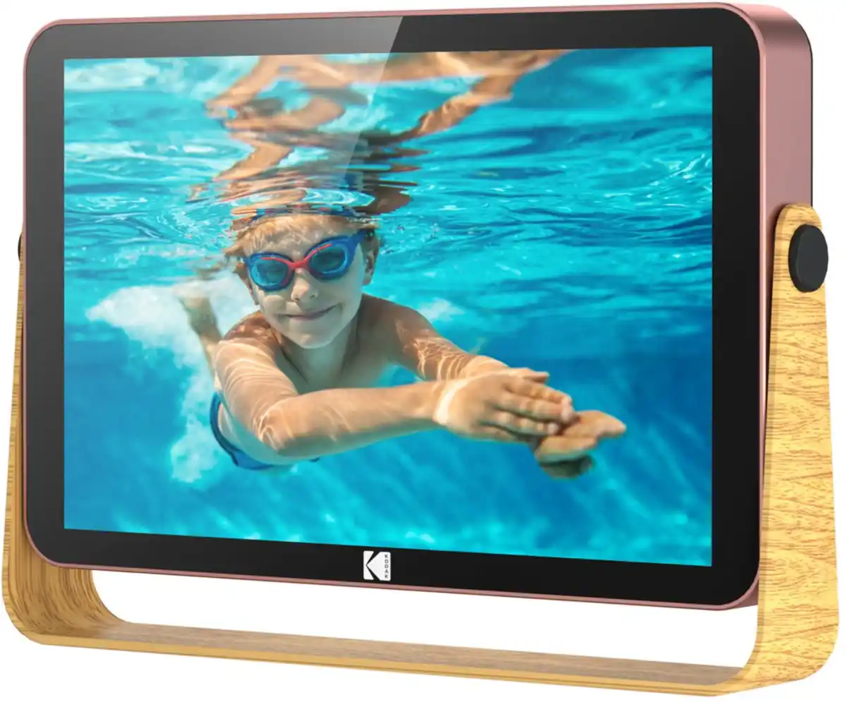 Bild 1 von RWF-108H WiFi digitaler Bilderrahmen rosegold