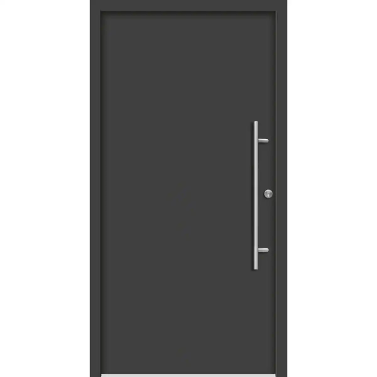 Bild 1 von Haustür »PATRAS Prime«, Aluminium, in anthrazit