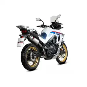 MIVV Auspuff Dakar silber für Honda XL750 Transalp