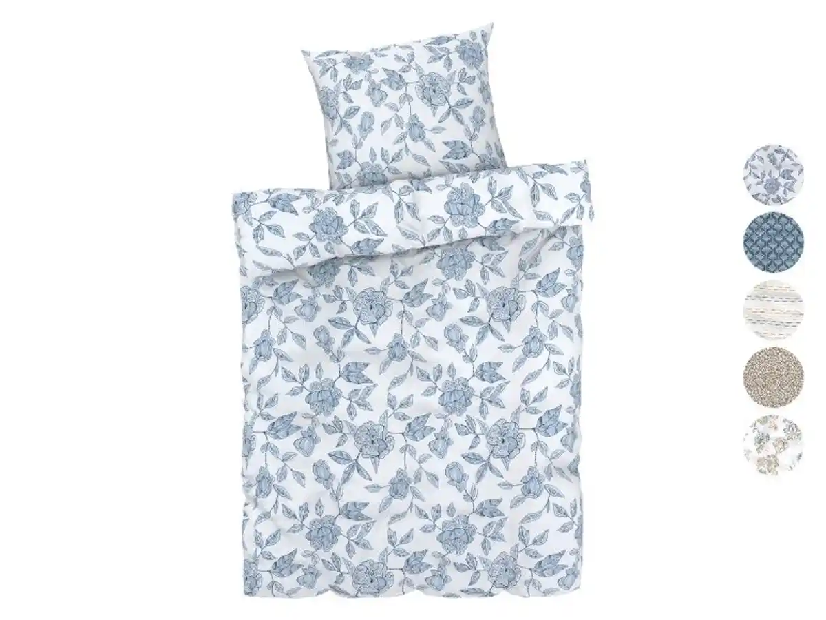 Bild 1 von LIVARNO home Satin-Bettwäsche, 155 x 220 cm