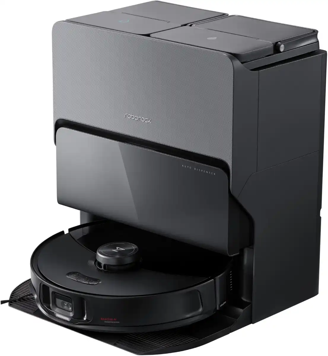 Bild 1 von S8 MaxV Ultra Bodenreinigungsroboter schwarz