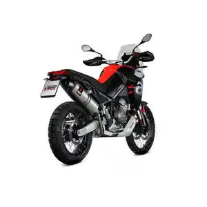 MIVV Auspuff Dakar silber für Aprilia Tuareg 660 2022-