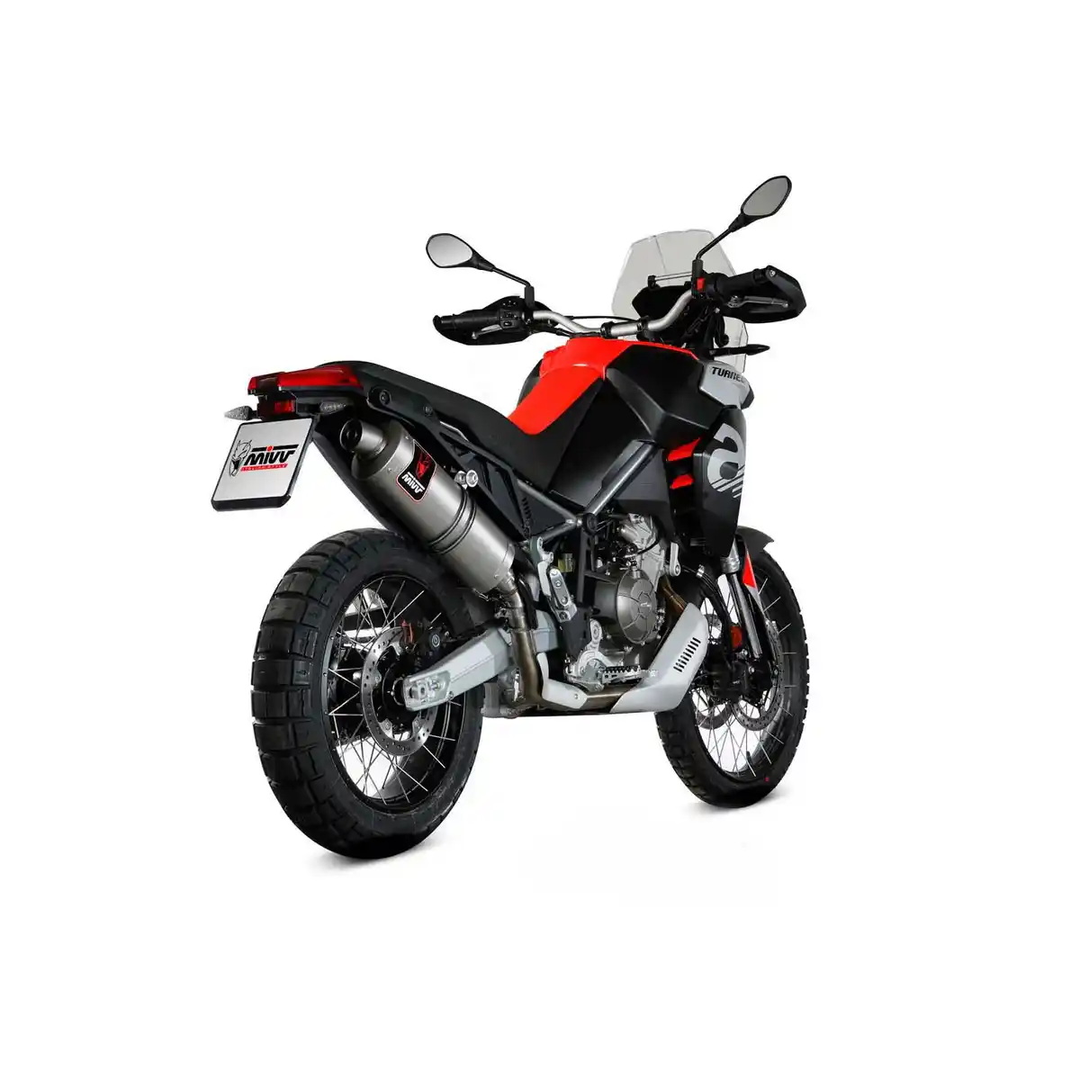 Bild 1 von MIVV Auspuff Dakar silber für Aprilia Tuareg 660 2022-