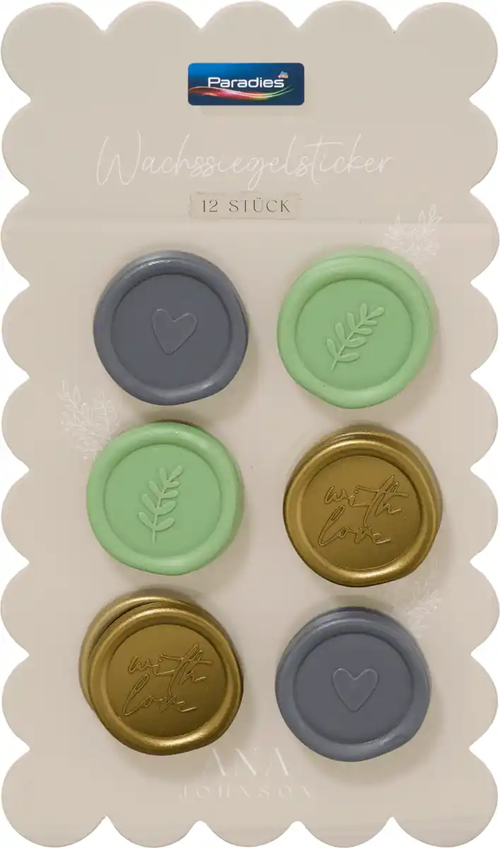 Bild 1 von Paradies Wachsiegelsticker aus Silikon