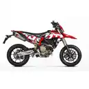 Bild 3 von Akrapovic Auspuff Slip-On Paar Titan für Ducati Hypermotard 698 /RVE