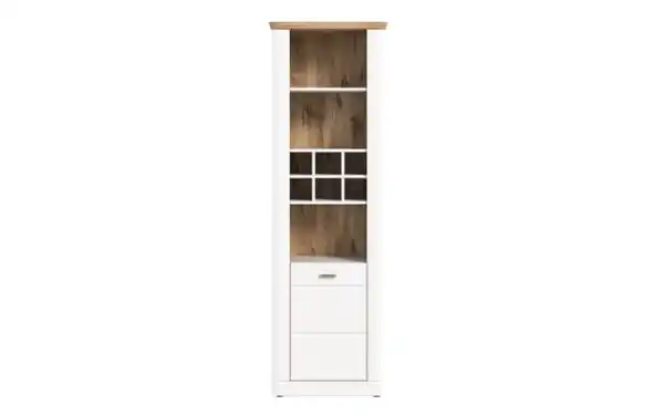 Bild 2 von Xonox Home - Stauraumregal Modern Times, weiß/Eiche-Nachbildung