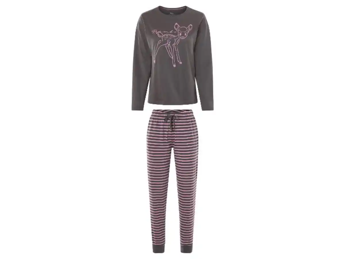 Bild 2 von Damen Pyjama »Disney«, mit Eingrifftaschen