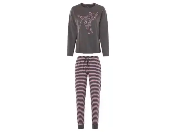 Bild 2 von Damen Pyjama »Disney«, mit Eingrifftaschen