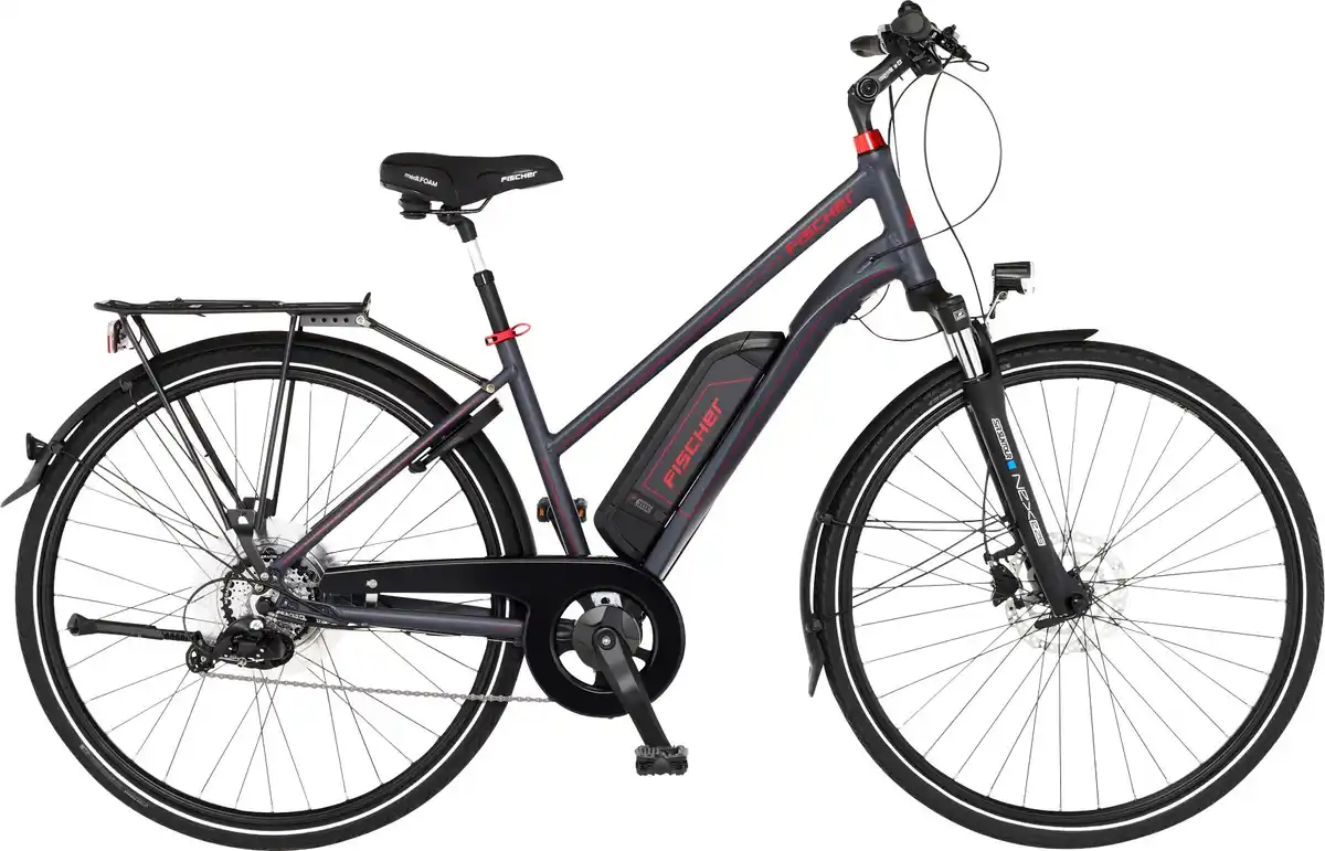 Bild 1 von Fischer E-Bike Trekking Viator 1.0 Damen 28 Zoll 8-Gang 422 Wh grau 62465