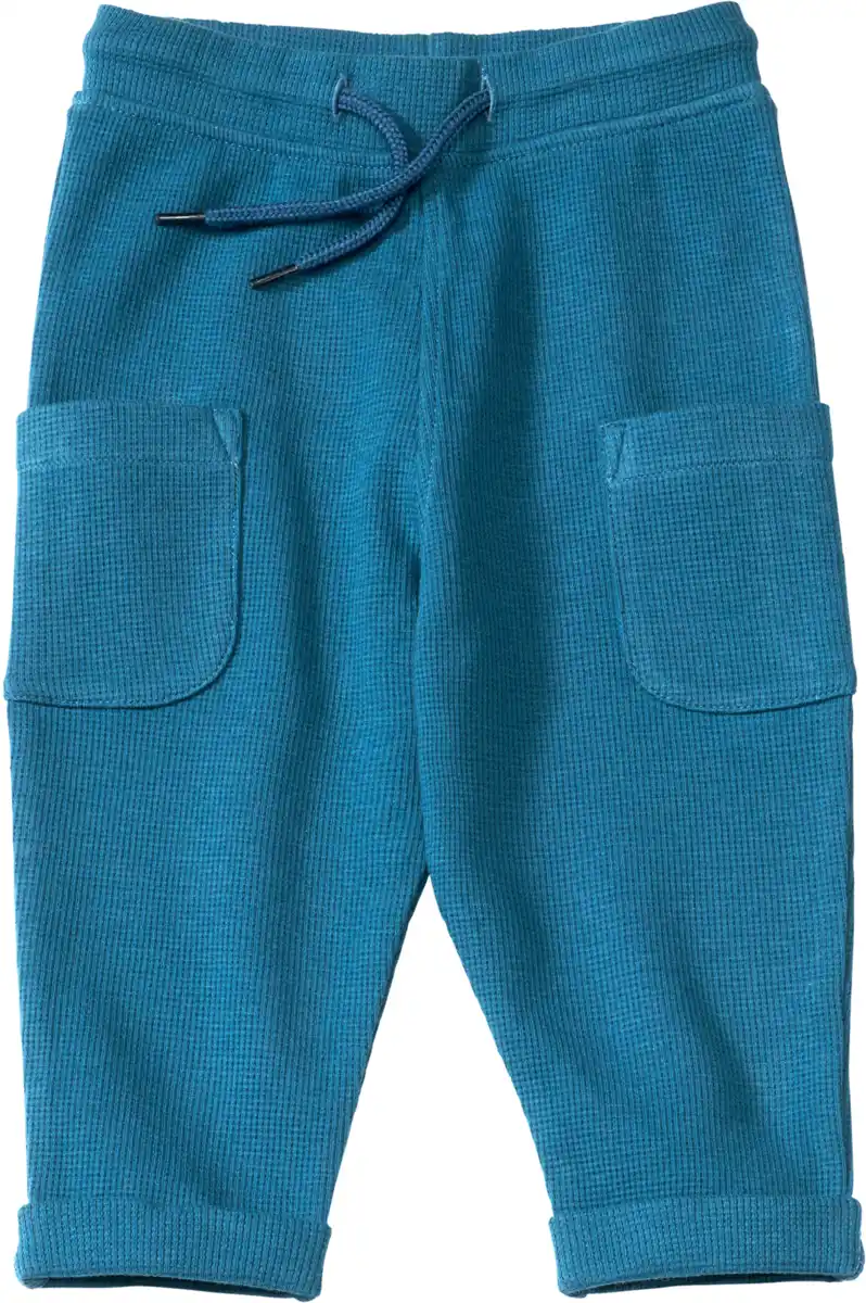 Bild 1 von ALANA Jogginghose mit Waffel-Struktur, blau, Gr. 86