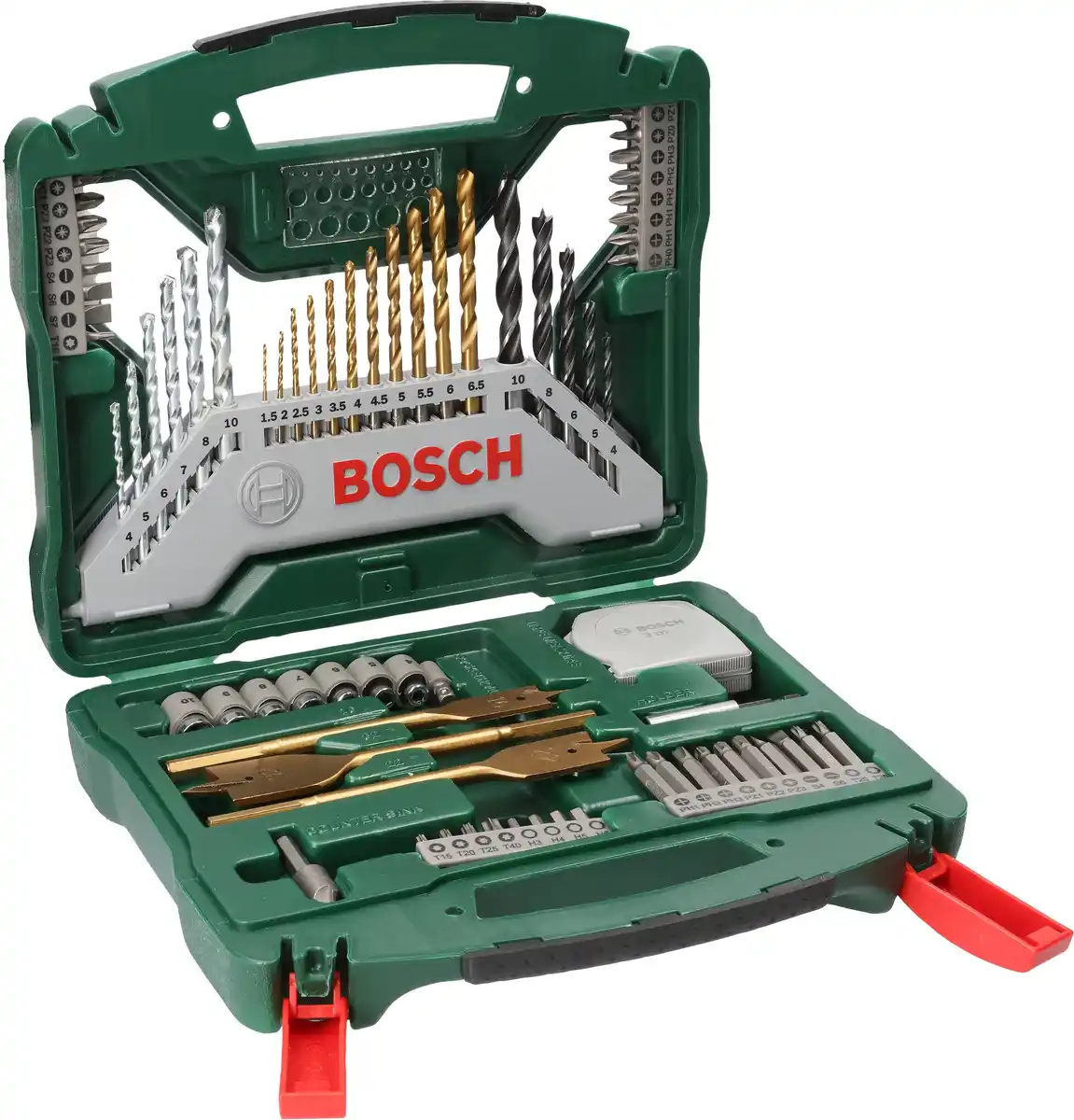 Bild 1 von Bosch Bit-Bohrer-Set X-Line im Kunststoffkoffer 70-teilig