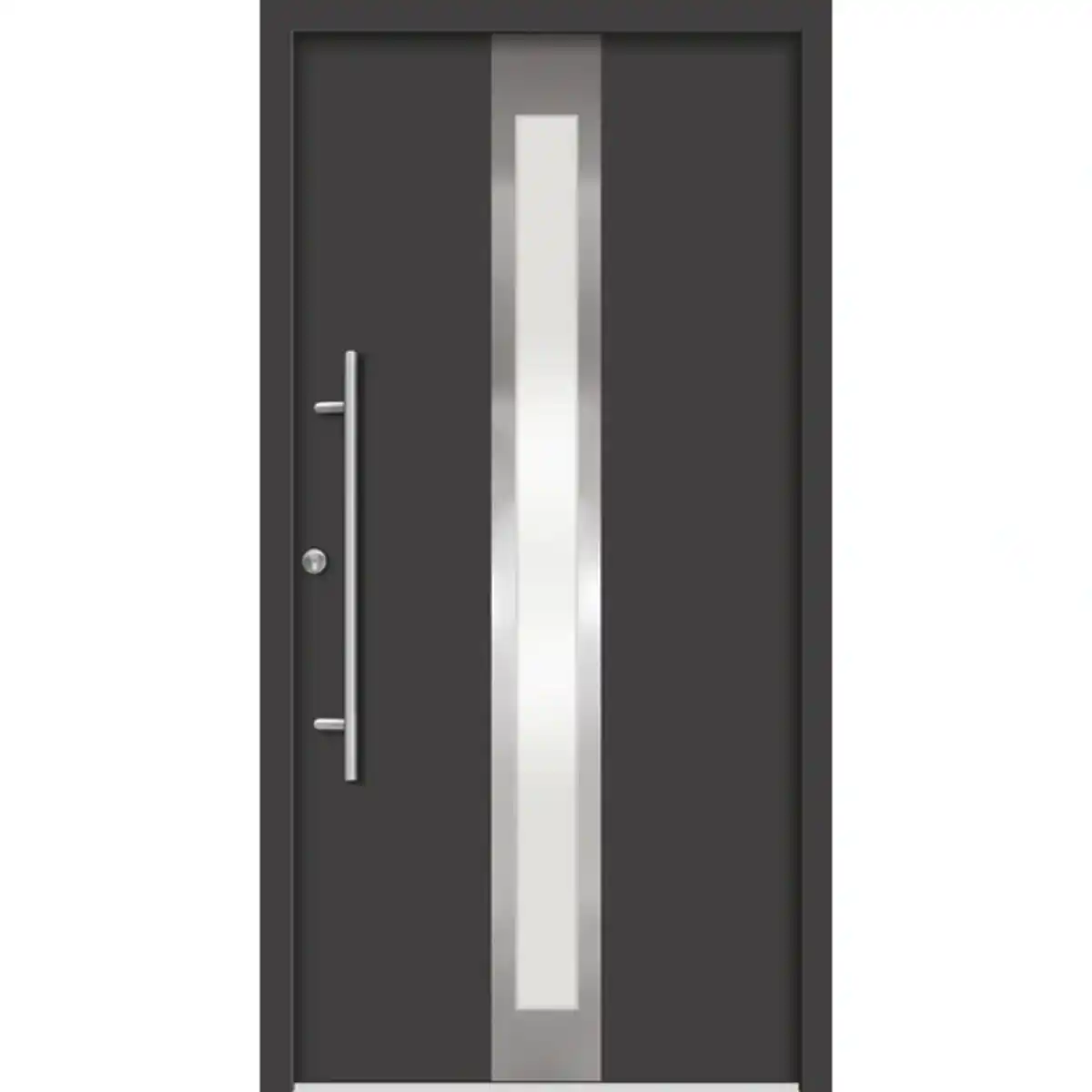 Bild 1 von Haustür »RHODOS Prime«, Aluminium, in anthrazit