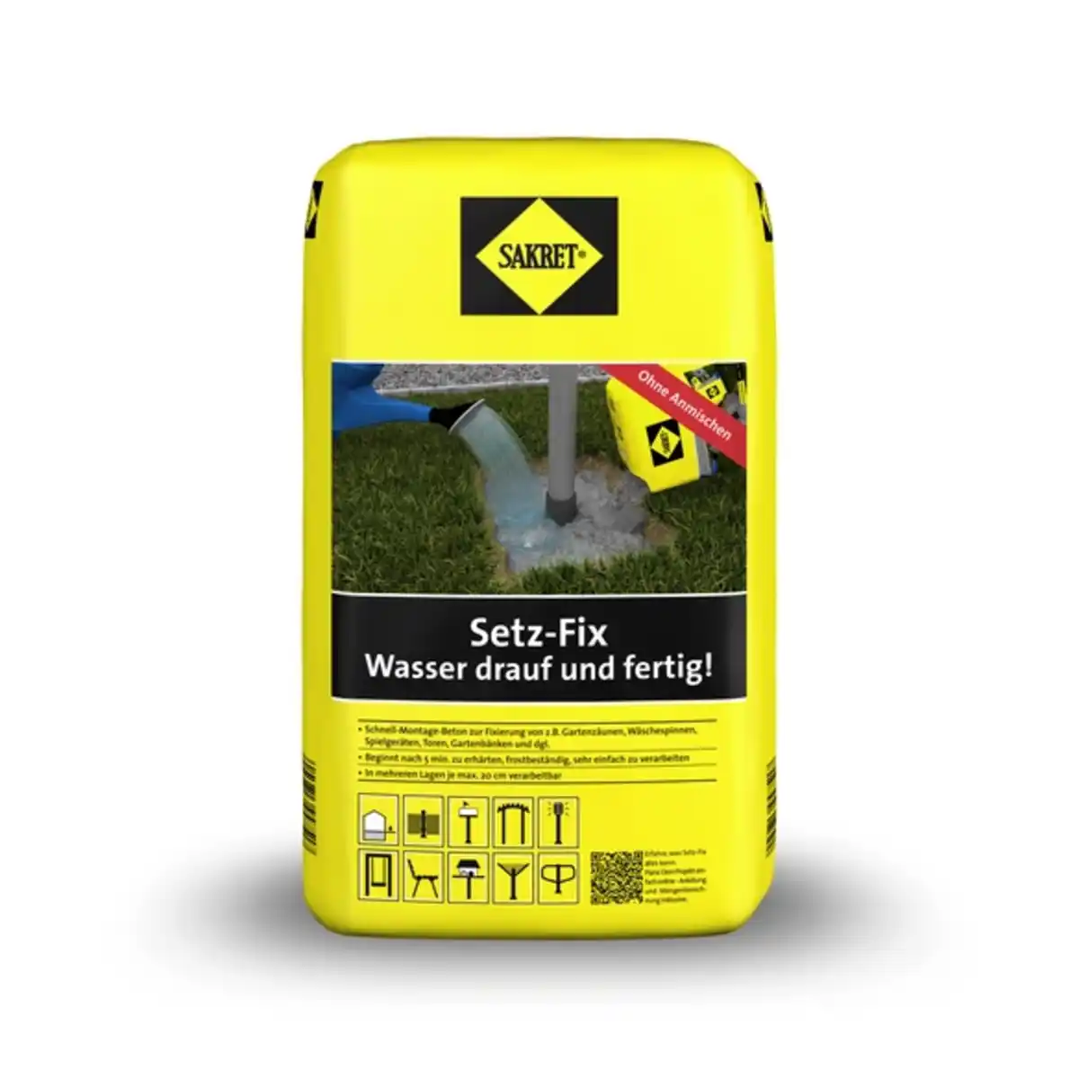 Bild 1 von Setz-Fix grau 25 kg