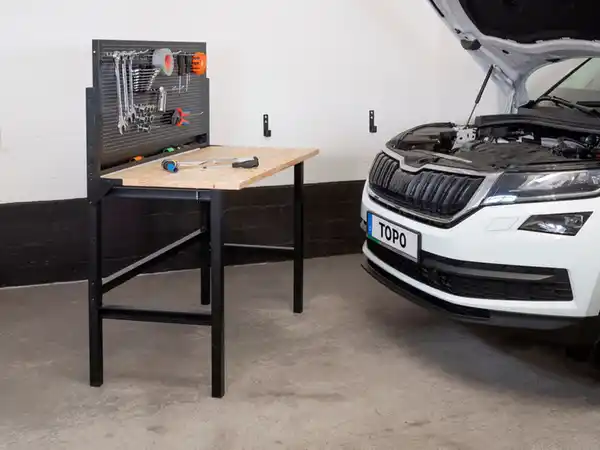 Bild 2 von rikta Werkbank, klappbar, B 121 x H 142 x T 65 cm