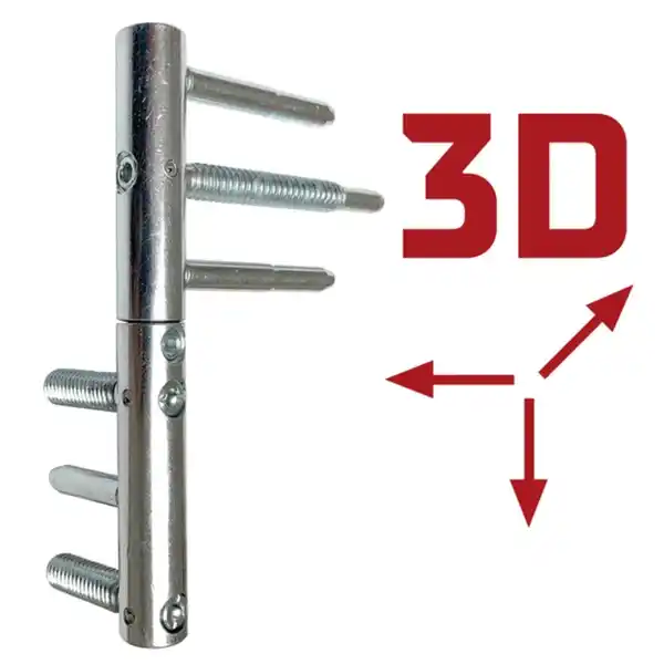 Bild 4 von Haustür »RHODOS Prime«, Aluminium, in verkehrsgrau