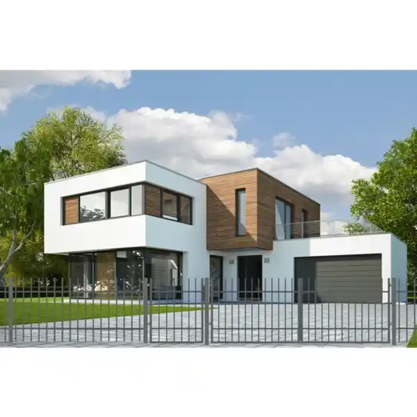 Bild 3 von Doppeltor »Matt 100«, BxH: 300 x 100 cm, inkl. Pfosten, anthrazit, verzinkt